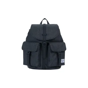 Herschel Polyester Backpack Small Size Unisex Black