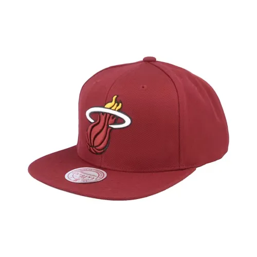 Mitchell & Ness Baseball Caps Unisex Deep Red