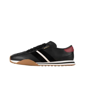 BALLY Sussex Side stripe Leather Sneakers