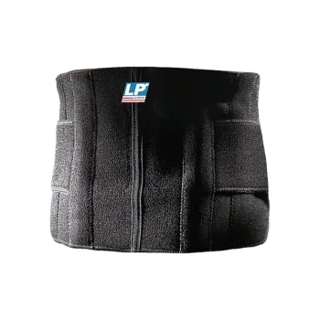LP SUPPORT Back Support Braces Breathable Protective Black Polyamide Neoprene Unisex