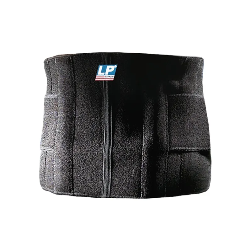 LP SUPPORT Back Support Braces Breathable Protective Black Polyamide Neoprene Unisex-0