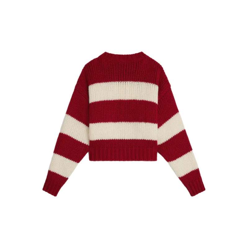 CELINE FW23 Knitwear Women's Red White-1