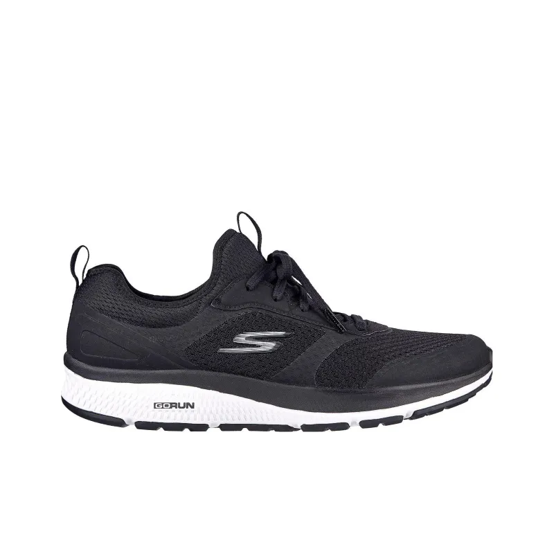 Skechers Go Run Consistent Running Shoes Men Low Top Black/White-1