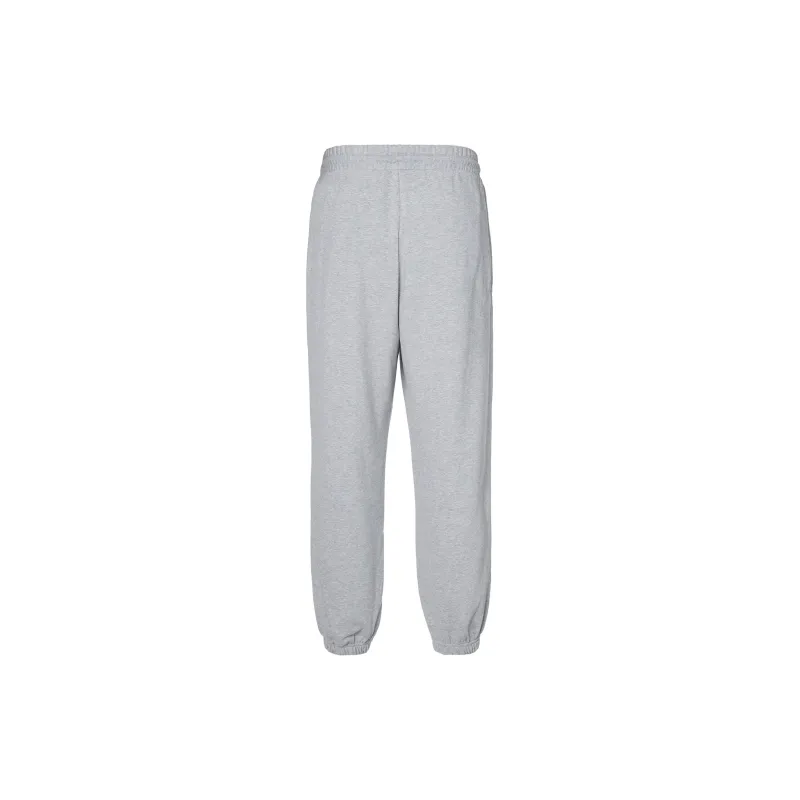 Adidas Knitted Sweatpants Men Medium Heather Gray-1