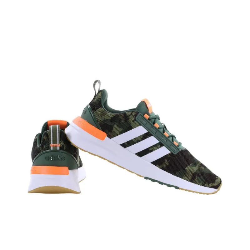 Adidas Racer TR21 Green Oxide Cloud White Screaming Orange-2