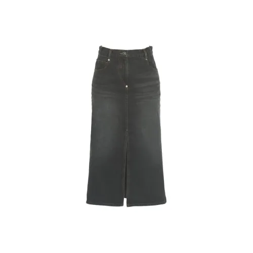 PushBUTTON Denim Long Skirts Women's