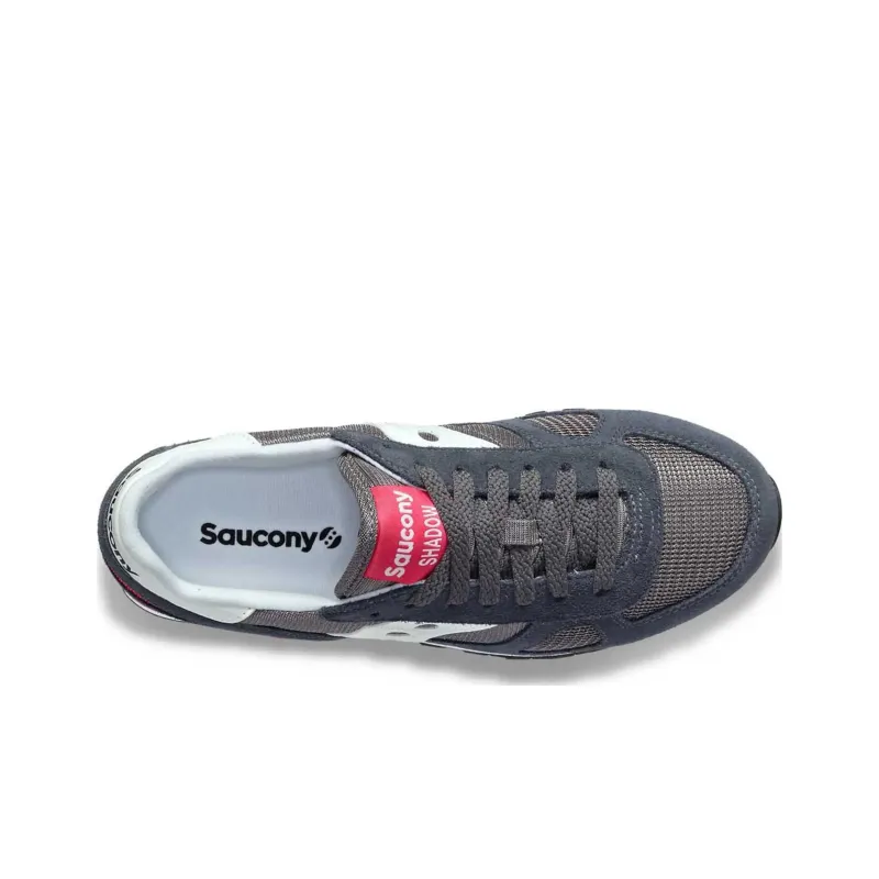 saucony Women's Shadow Original 'Dark Grey Red'-3