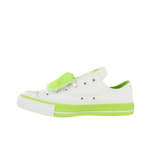 Converse Canvas Shoes Men Low-Top White/Cyan