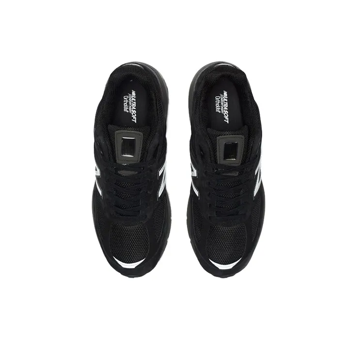 New Balance NB 990 V5 Shock Absorbers With Slip Resistant Features Low Top Running Shoes Men's Black-3