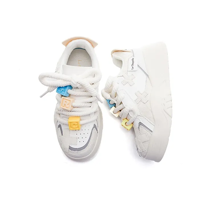 La Chapelle Height Increasing Lightweight Low-Top Skateboard Shoes Women's-2