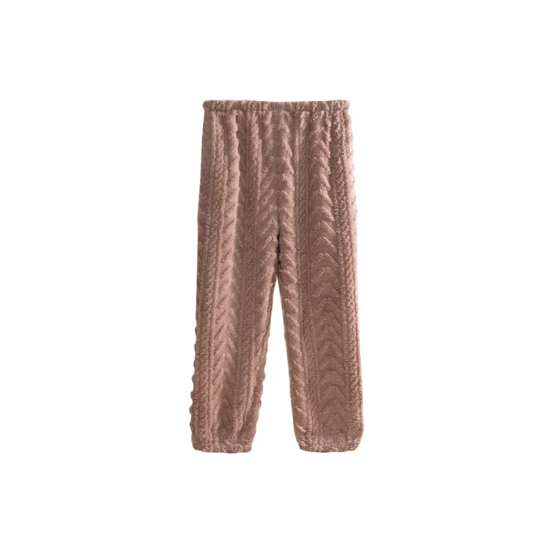 Dorame Pajama Pants Men's Brown-0