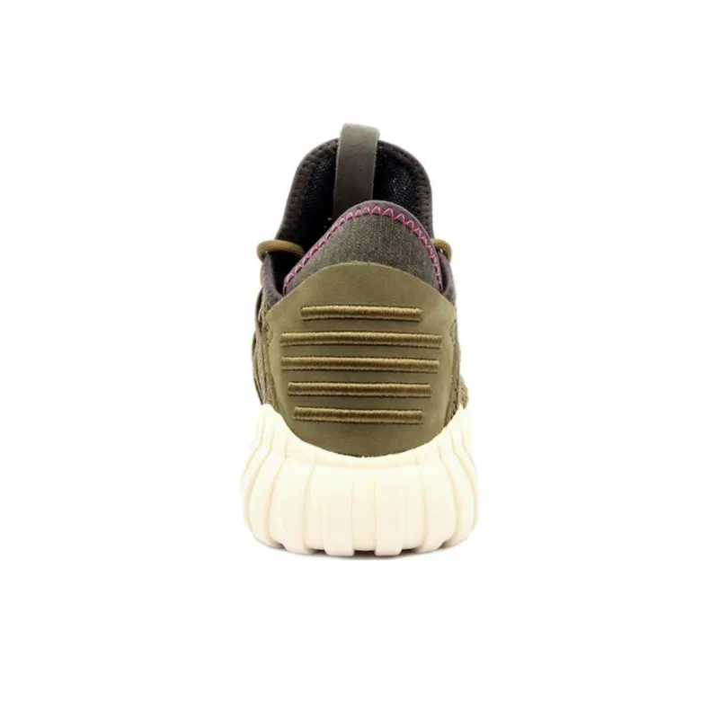 Adidas Originals Tubular Slip Resistant Mid Top Casual Shoes Men's Brown-4