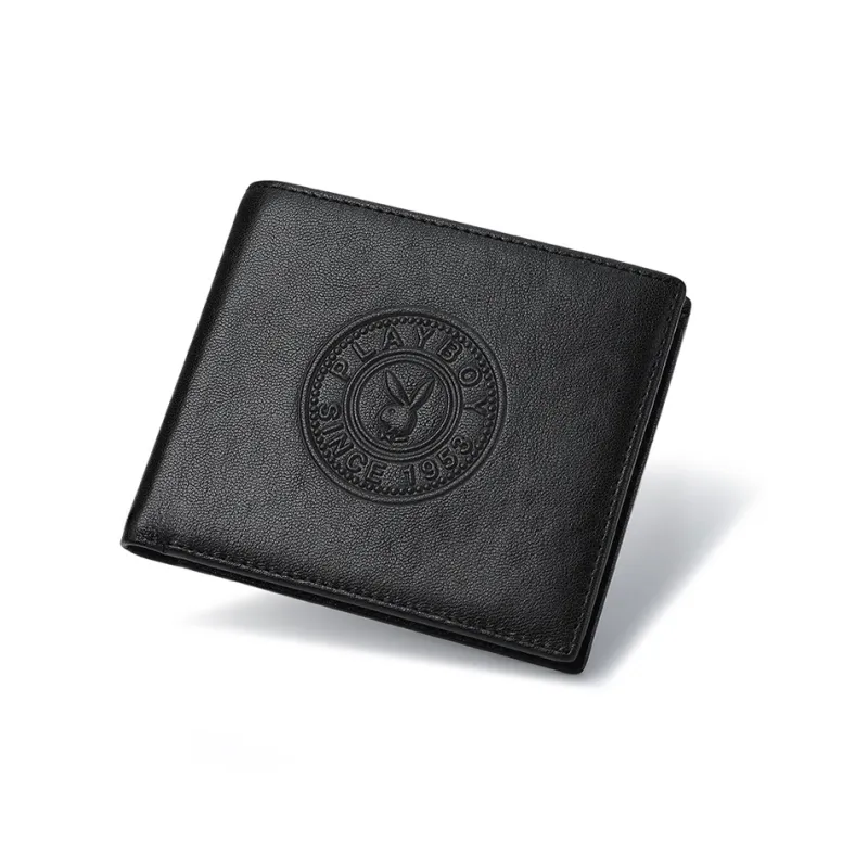 Playboy Cow Leather Wallet Men's-2
