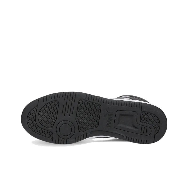 PUMA Rebound Layup High Top Sneakers 'Black White'-5
