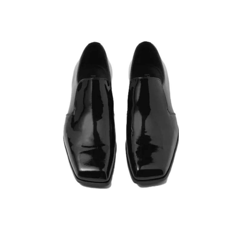 PRADA Loafers 2.5cm Men's Black-3