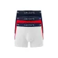 3 Pack (White+Red+Dark Blue)