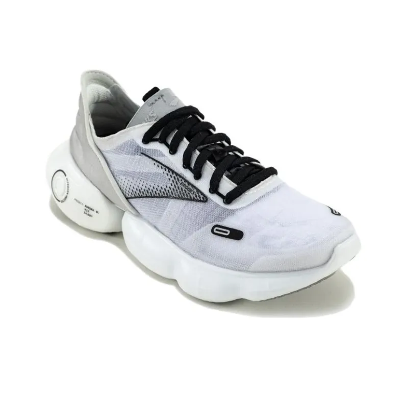 Brooks Aurora BL Anti Slip Wear Resistant Low Top Running Shoes Men's Light Gray-1