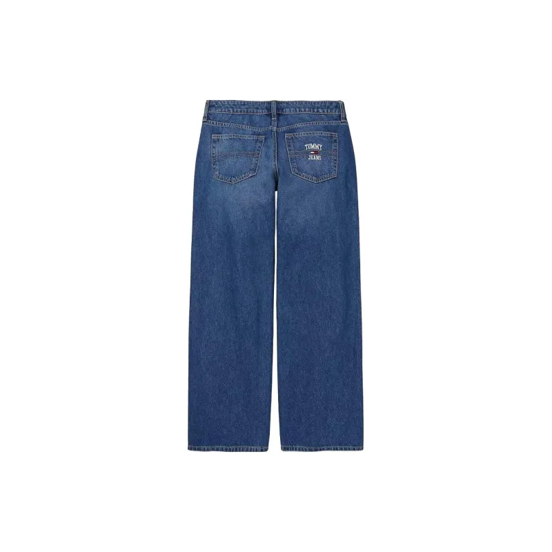 Tommy Hilfiger Low-Rise Medium Wash Jean Jeans Women's Blue-1
