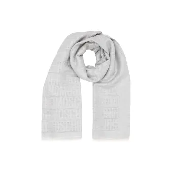 MOSCHINO Knit Scarves Women's Gray