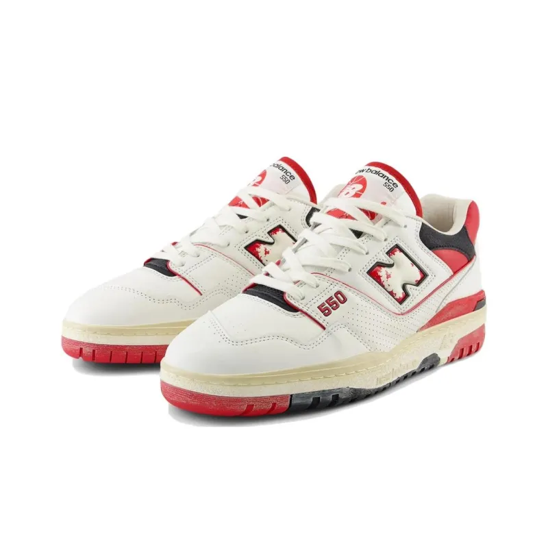 New Balance 550 Vintage Pack Team Red-2