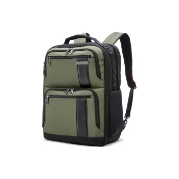 SAMSONITE Nylon Travel Bags Backpack Regular Unisex Olive Green