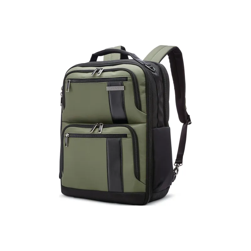 SAMSONITE Nylon Travel Bags Backpack Regular Unisex Olive Green-0