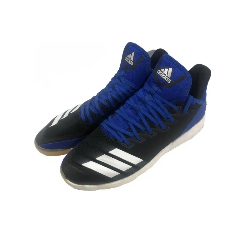 Adidas Boost Icon 4 Metal Baseball Cleats 'Blue Black'-2