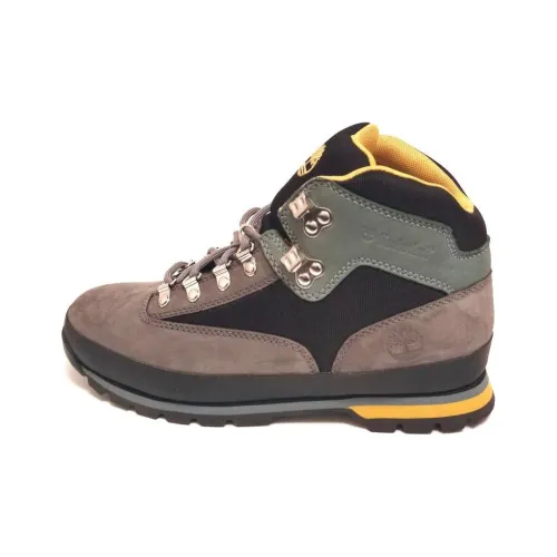 Timberland Euro Hiker Outdoor Shoes Men Mid-Top Brown