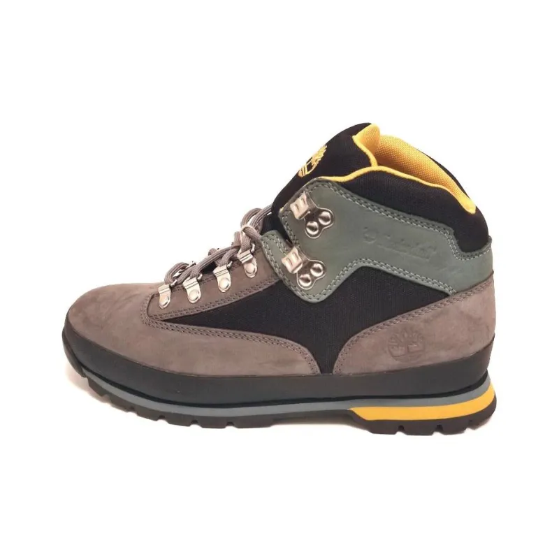 Timberland Euro Hiker Cushioning Wear Resistant Mid Top Outdoor Shoes Men's Brown-0