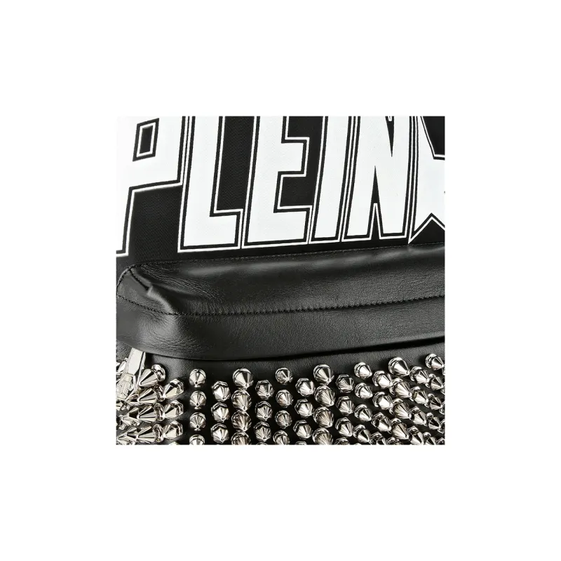 PHILIPP PLEIN Calfskin Backpack Unisex Black-3