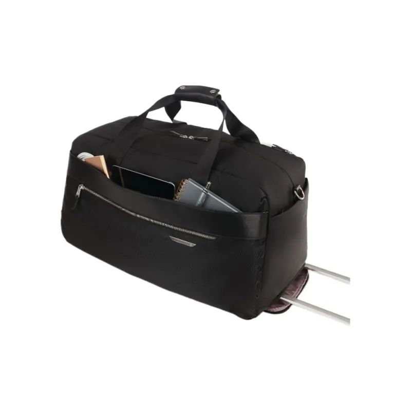 SAMSONITE Nylon Travel Bag Handbag Shoulder Bag Unisex Black-3