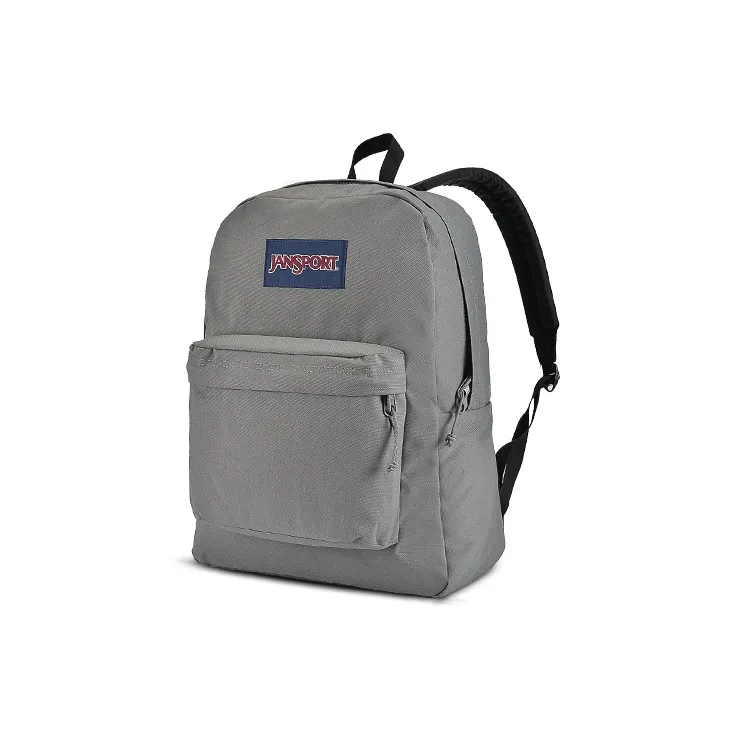 JanSport Polyester Sports Backpack Unisex Light Gray-1
