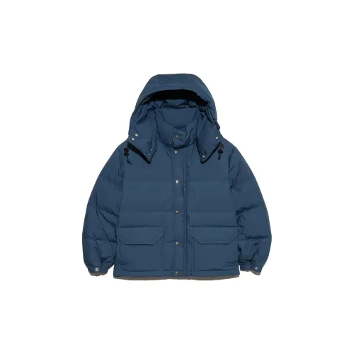 The North Face Purple Label X Nanamica Quilted Jacket Women's Vintage Blue