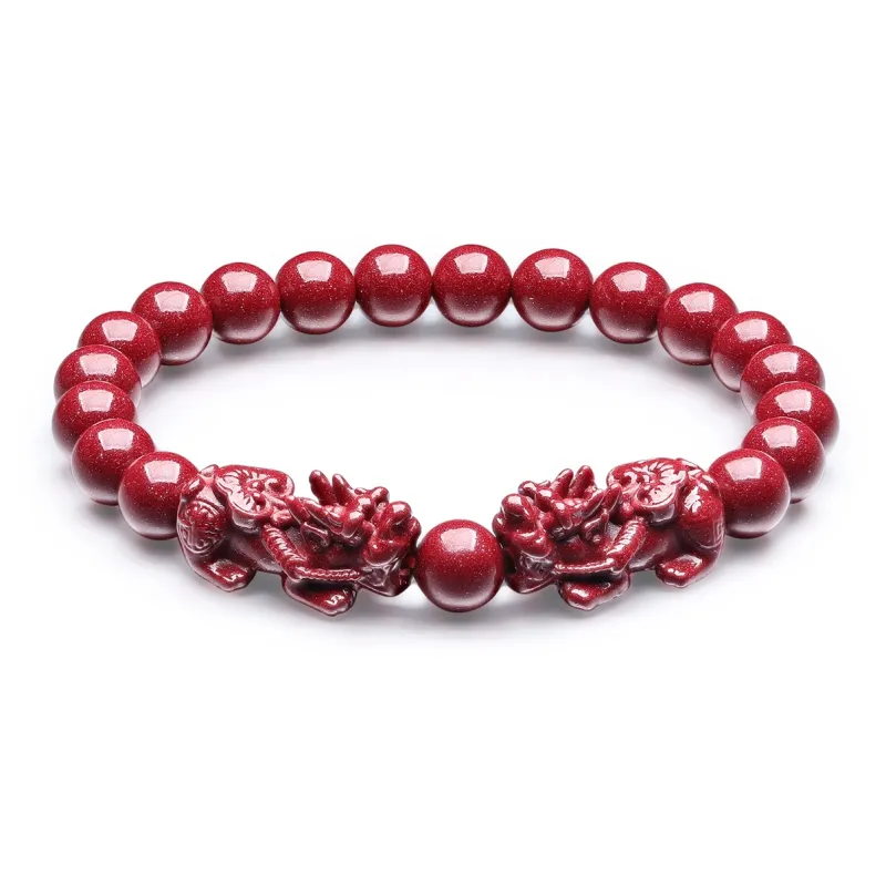 Cuiya Golden Building Jade Bracelets Unisex-0