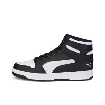 PUMA Rebound Layup High Top Sneakers 'Black White'