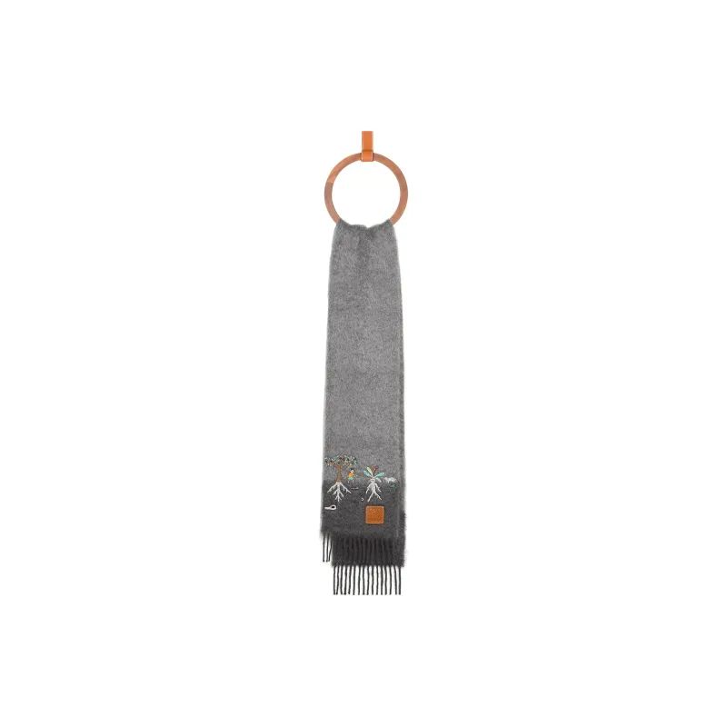 LOEWE X Suna Fujita Brushed Scarf-0