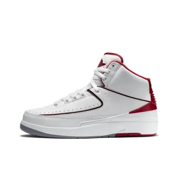 JORDAN 2 Retro White Red 2014