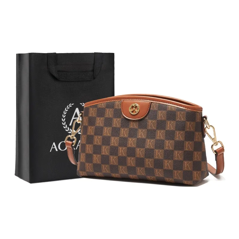 AOKANG PVC Small Square Bag, Crossbody Bag, Shoulder Bag, Shoulder Bag, Mom Bag Medium Size Women's Multicolor-15