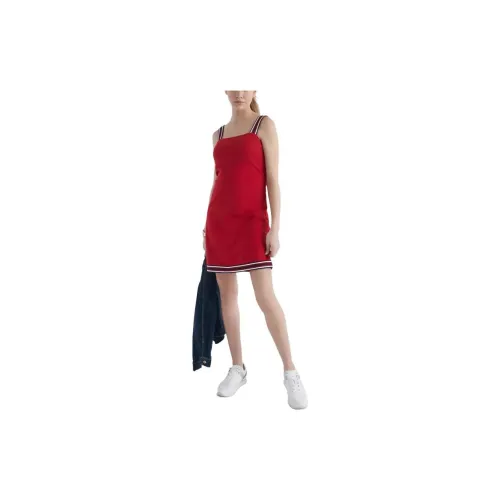 Tommy Hilfiger Slip Dresses Women's Red