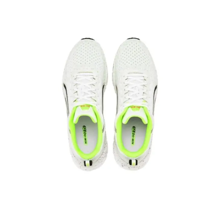 DO WIN Critical 1st Generation Breathable And Wear resistant Low Top Running Shoes Unisex White Yellow-2