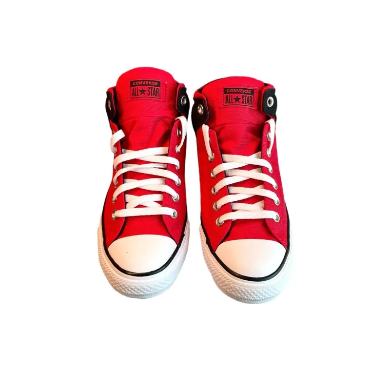 Converse Chuck Taylor All Star High Street Mid 'Red Black'-2