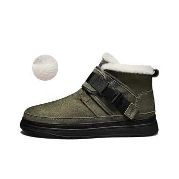 Jeep Snow Boots Men Army Green