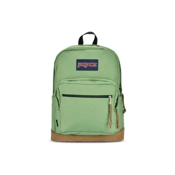 JanSport Fabric Backpack Medium Size Unisex Loden Frost Green