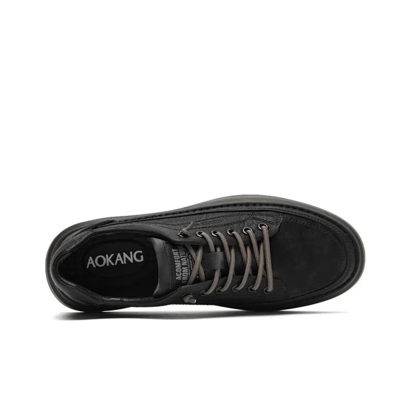AOKANG Anti-Slip Wear-Resistant Low-Top Skateboard Shoes Men's Exclusive Box-3