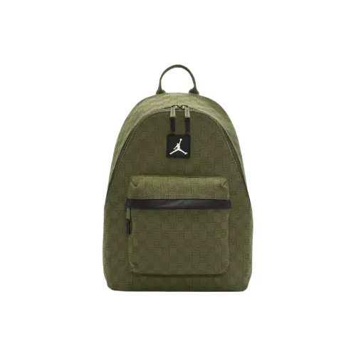 Jordan Polyester Backpack Regular Unisex Light Olive