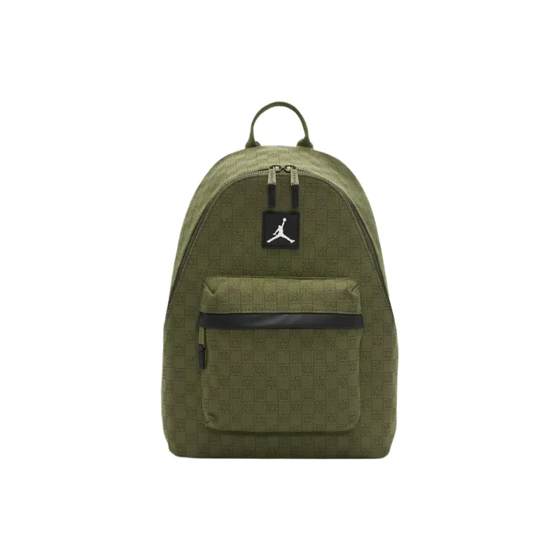 Jordan Polyester Backpack Regular Unisex Light Olive-0
