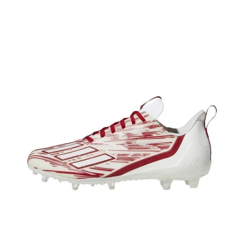 Adidas Adizero Cleats 'White Team Power Red'-0