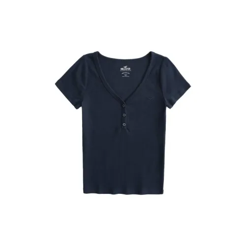 Hollister T-Shirts Women's Marine Blue