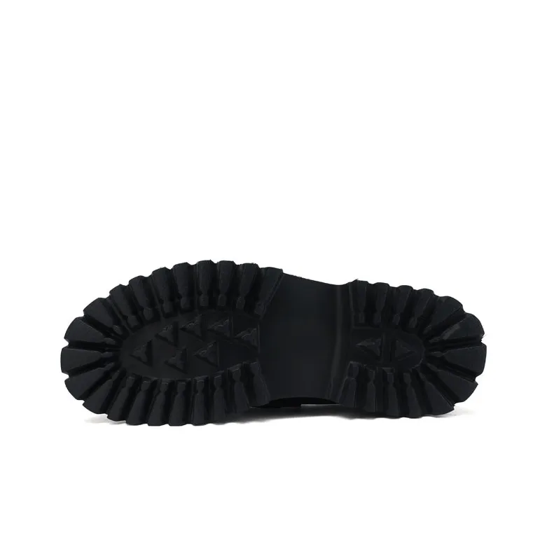 U7 Loafers Men Mid Top Black-4