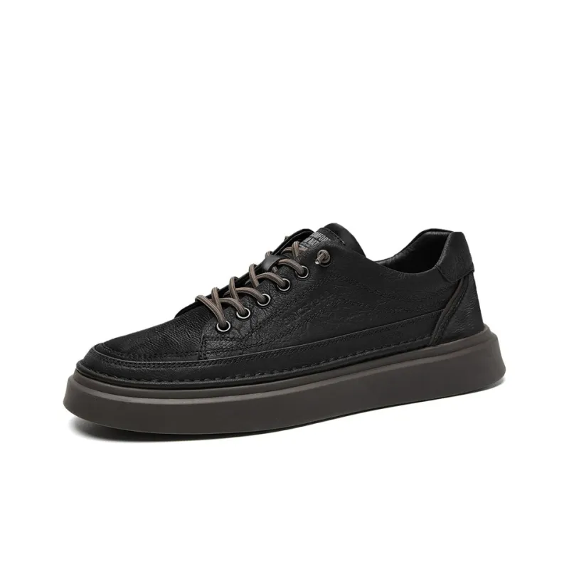 AOKANG Anti-Slip Wear-Resistant Low-Top Skateboard Shoes Men's Exclusive Box-1